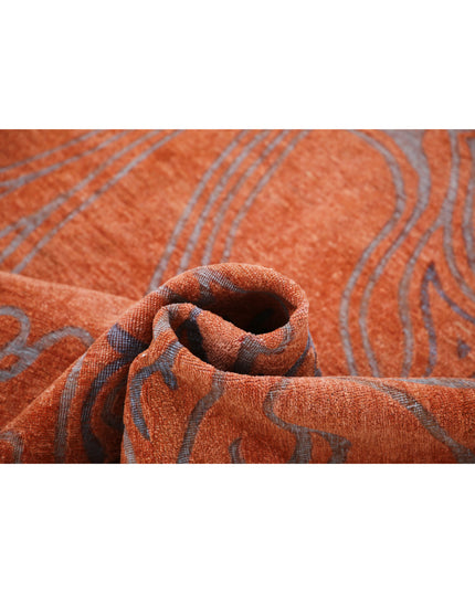 Onyx 8' 9" X 11' 10" Hand Knotted Wool Rug 8' 9" X 11' 10" (267 X 361) / Pink / Wool