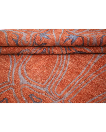 Onyx 8' 9" X 11' 10" Hand Knotted Wool Rug 8' 9" X 11' 10" (267 X 361) / Pink / Wool