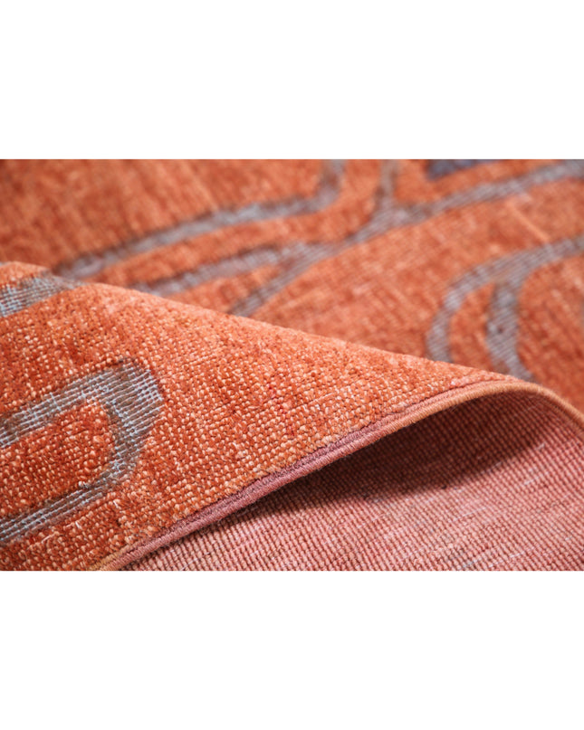 Onyx 8' 9" X 11' 10" Hand Knotted Wool Rug 8' 9" X 11' 10" (267 X 361) / Pink / Wool