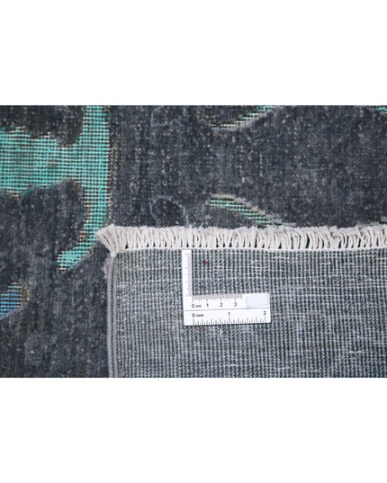 Onyx 6' 3" X 13' 6" Hand Knotted Wool Rug 6' 3" X 13' 6" (191 X 411) / Grey / Wool