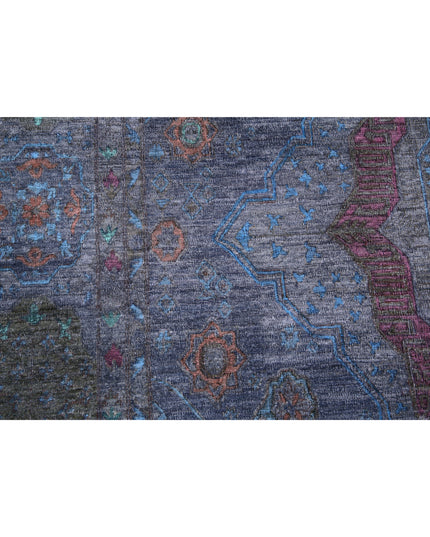 Onyx 9' 8" X 15' 7" Hand Knotted Wool Rug 9' 8" X 15' 7" (295 X 475) / Blue / Wool
