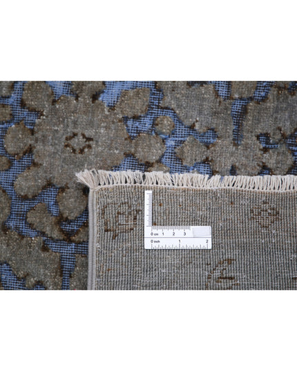 Onyx 5' 9" X 10' 0" Hand Knotted Wool Rug 5' 9" X 10' 0" (175 X 305) / Blue / Wool