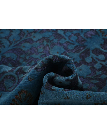 Onyx 6' 11" X 9' 8" Hand Knotted Wool Rug 6' 11" X 9' 8" (211 X 295) / Blue / Wool