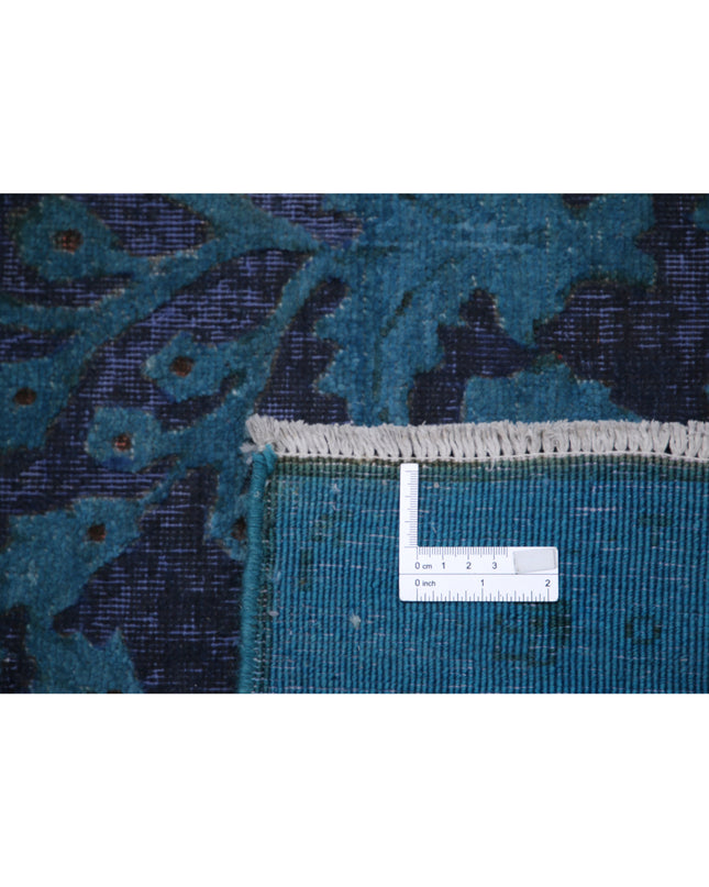 Onyx 6' 11" X 9' 8" Hand Knotted Wool Rug 6' 11" X 9' 8" (211 X 295) / Blue / Wool