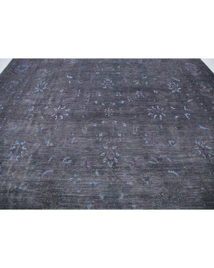 Onyx 11' 9" X 14' 11" Hand Knotted Wool Rug 11' 9" X 14' 11" (358 X 455) / Grey / Wool