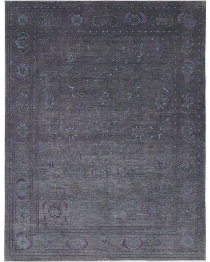 Onyx 11' 9" X 14' 11" Hand Knotted Wool Rug 11' 9" X 14' 11" (358 X 455) / Grey / Wool