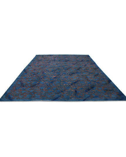 Onyx 10' 0" X 13' 2" Hand Knotted Wool Rug 10' 0" X 13' 2" (305 X 401) / Blue / Wool