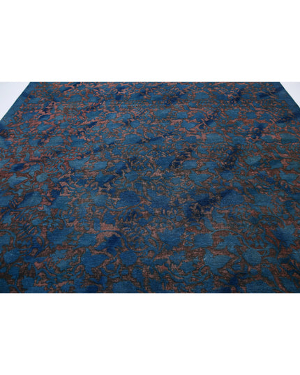Onyx 10' 0" X 13' 2" Hand Knotted Wool Rug 10' 0" X 13' 2" (305 X 401) / Blue / Wool