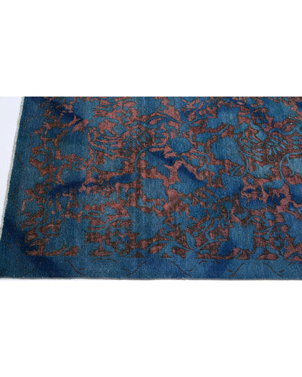 Onyx 10' 0" X 13' 2" Hand Knotted Wool Rug 10' 0" X 13' 2" (305 X 401) / Blue / Wool