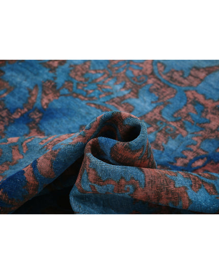 Onyx 10' 0" X 13' 2" Hand Knotted Wool Rug 10' 0" X 13' 2" (305 X 401) / Blue / Wool