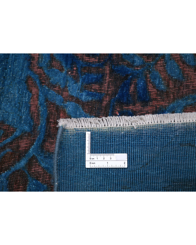 Onyx 10' 0" X 13' 2" Hand Knotted Wool Rug 10' 0" X 13' 2" (305 X 401) / Blue / Wool