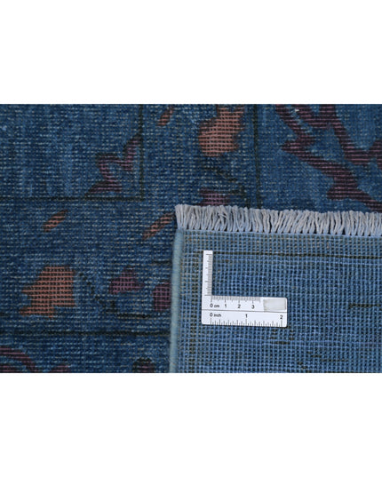 Onyx 7' 8" X 9' 9" Hand Knotted Wool Rug 7' 8" X 9' 9" (234 X 297) / Blue / Wool