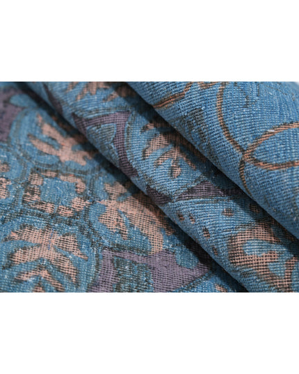 Onyx 5' 10" X 8' 0" Hand Knotted Wool Rug 5' 10" X 8' 0" (178 X 244) / Blue / Wool