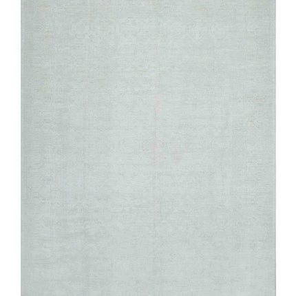 Oushak 9' 9" X 13' 1" Hand Knotted Wool Rug 9' 9" X 13' 1" (297 X 399) / Ivory / Wool