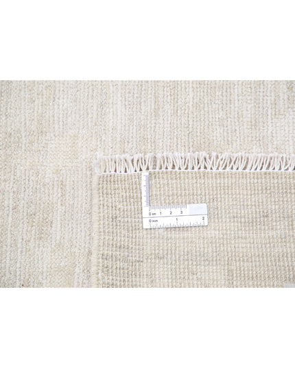 Oushak 9' 2" X 11' 10" Hand Knotted Wool Rug 9' 2" X 11' 10" (280 X 361) / Ivory / Wool