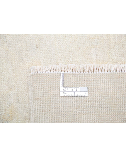 Oushak 8' 8" X 11' 3" Hand Knotted Wool Rug 8' 8" X 11' 3" (264 X 343) / Ivory / Wool