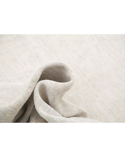 Oushak 8' 5" X 11' 11" Hand Knotted Wool Rug 8' 5" X 11' 11" (257 X 363) / Ivory / Wool
