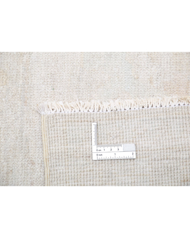 Oushak 10' 2" X 12' 11" Hand Knotted Wool Rug 10' 2" X 12' 11" (310 X 394) / Ivory / Wool