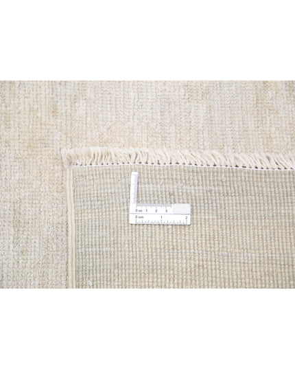 Oushak 11' 4" X 15' 3" Hand Knotted Wool Rug 11' 4" X 15' 3" (345 X 465) / Blue / Wool