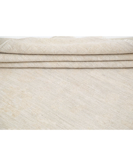 Oushak 11' 4" X 15' 3" Hand Knotted Wool Rug 11' 4" X 15' 3" (345 X 465) / Blue / Wool