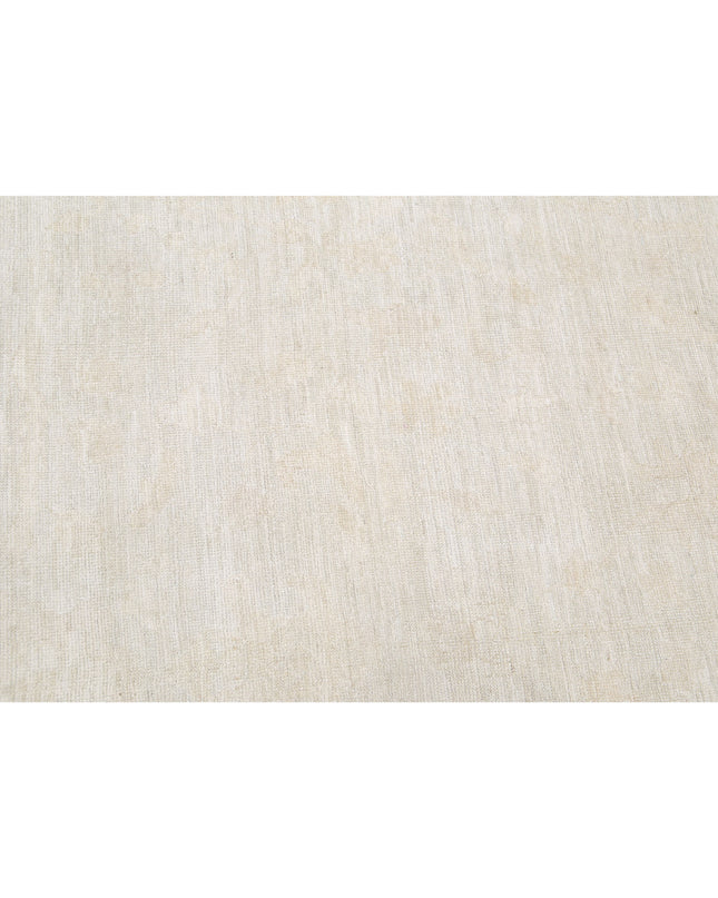 Oushak 11' 4" X 15' 3" Hand Knotted Wool Rug 11' 4" X 15' 3" (345 X 465) / Blue / Wool