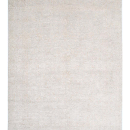 Oushak 11' 4" X 15' 3" Hand Knotted Wool Rug 11' 4" X 15' 3" (345 X 465) / Blue / Wool