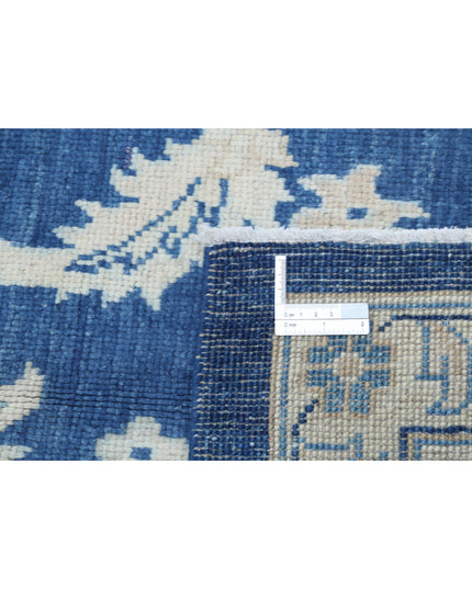 Oushak 10' 0" X 14' 9" Hand Knotted Wool Rug 10' 0" X 14' 9" (305 X 450) / Blue / Wool