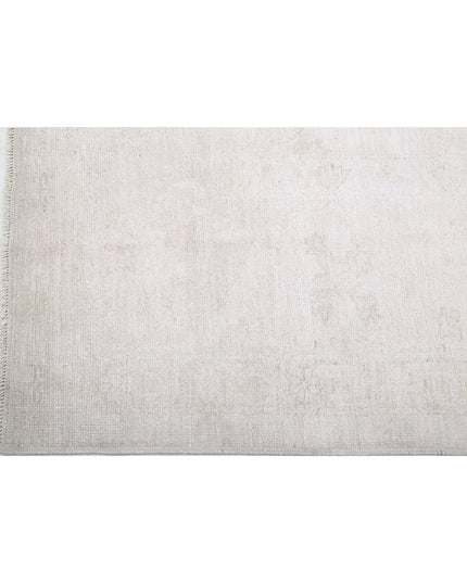 Oushak 10' 4" X 14' 1" Hand Knotted Wool Rug 10' 4" X 14' 1" (315 X 429) / Ivory / Wool