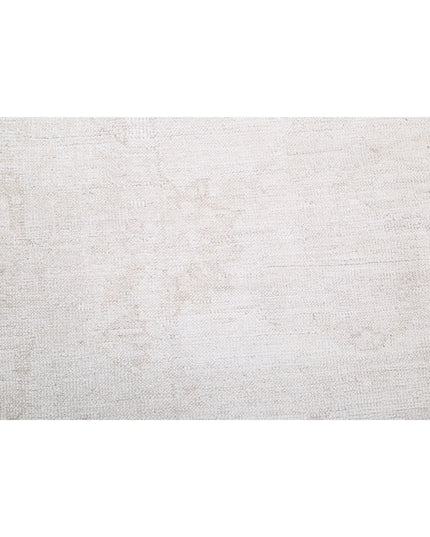 Oushak 10' 4" X 14' 1" Hand Knotted Wool Rug 10' 4" X 14' 1" (315 X 429) / Ivory / Wool