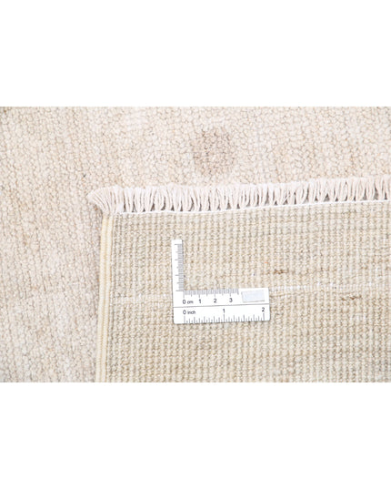 Oushak 7' 11" X 9' 5" Hand Knotted Wool Rug 7' 11" X 9' 5" (241 X 287) / Ivory / Wool