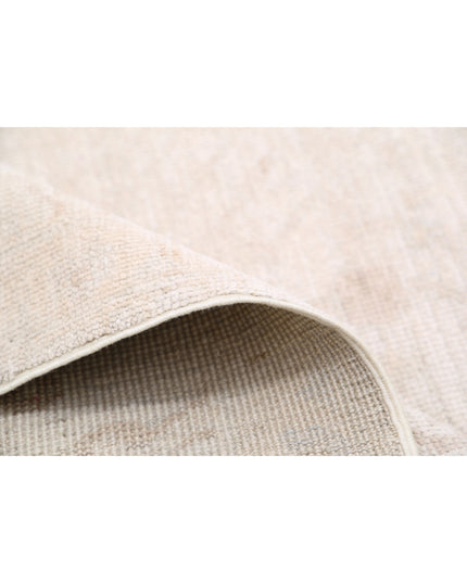 Oushak 7' 11" X 9' 5" Hand Knotted Wool Rug 7' 11" X 9' 5" (241 X 287) / Ivory / Wool