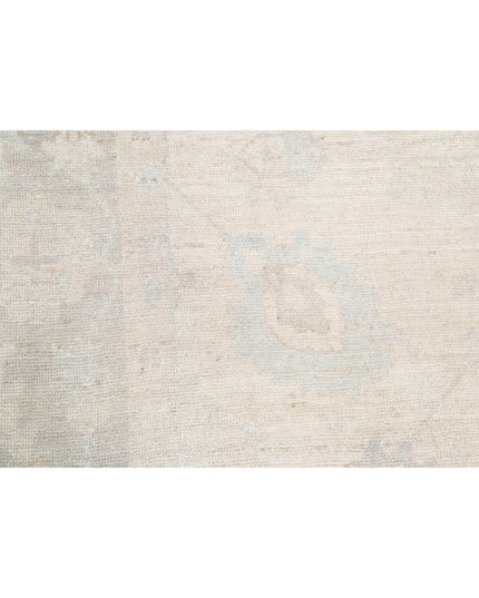 Oushak 8' 1" X 10' 0" Hand Knotted Wool Rug 8' 1" X 10' 0" (246 X 305) / Ivory / Wool