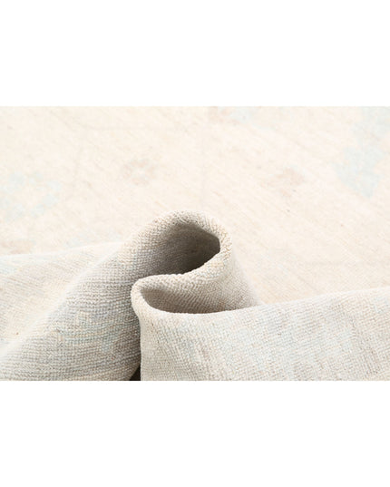 Oushak 8' 1" X 10' 0" Hand Knotted Wool Rug 8' 1" X 10' 0" (246 X 305) / Ivory / Wool