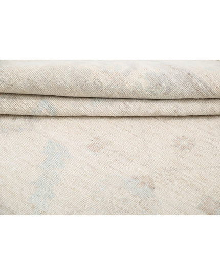Oushak 8' 1" X 10' 0" Hand Knotted Wool Rug 8' 1" X 10' 0" (246 X 305) / Ivory / Wool