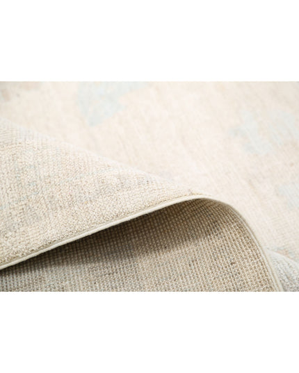 Oushak 8' 1" X 10' 0" Hand Knotted Wool Rug 8' 1" X 10' 0" (246 X 305) / Ivory / Wool