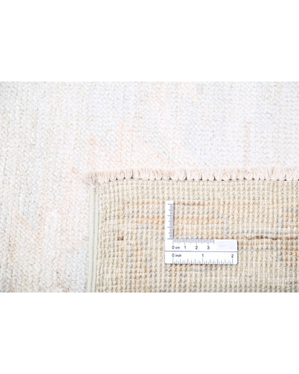 Oushak 7' 11" X 10' 9" Hand Knotted Wool Rug 7' 11" X 10' 9" (241 X 328) / Ivory / Wool