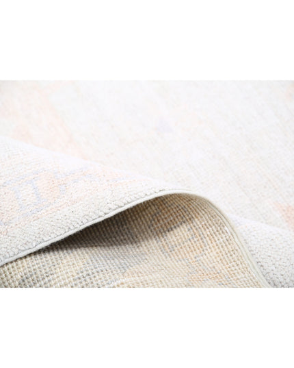 Oushak 7' 11" X 10' 9" Hand Knotted Wool Rug 7' 11" X 10' 9" (241 X 328) / Ivory / Wool