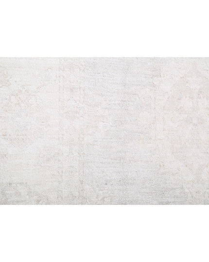 Oushak 7' 10" X 9' 0" Hand Knotted Wool Rug 7' 10" X 9' 0" (239 X 274) / Grey / Wool