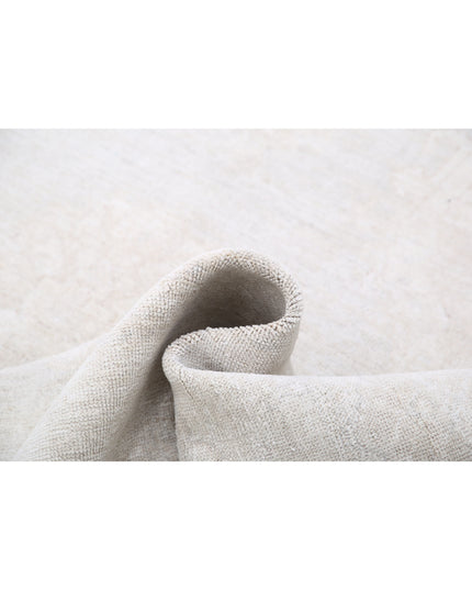 Oushak 7' 10" X 9' 0" Hand Knotted Wool Rug 7' 10" X 9' 0" (239 X 274) / Grey / Wool