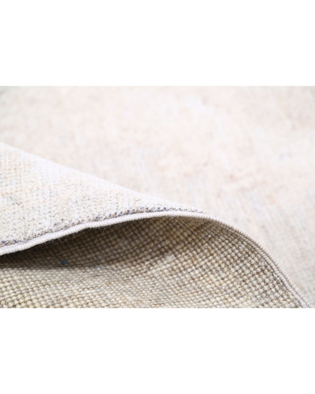 Oushak 7' 10" X 9' 0" Hand Knotted Wool Rug 7' 10" X 9' 0" (239 X 274) / Grey / Wool