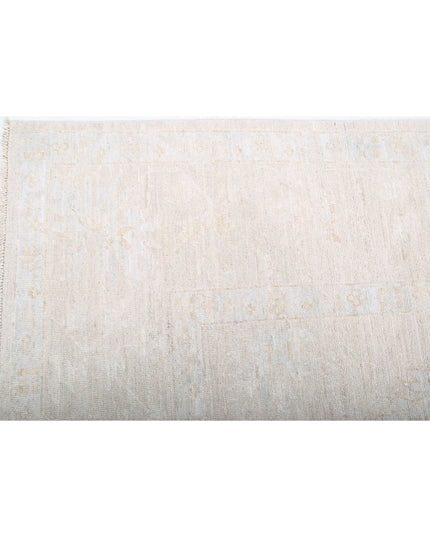 Oushak 8' 8" X 11' 3" Hand Knotted Wool Rug 8' 8" X 11' 3" (264 X 343) / Taupe / Wool