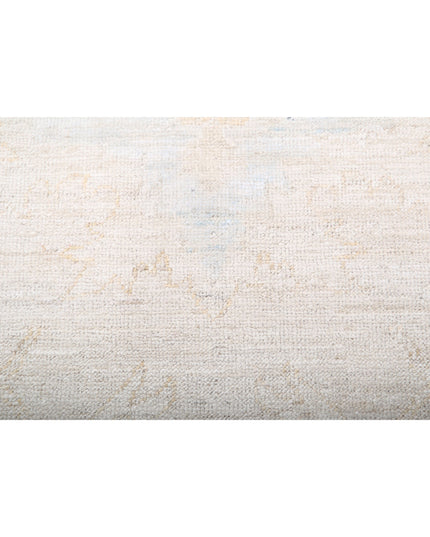 Oushak 8' 8" X 11' 3" Hand Knotted Wool Rug 8' 8" X 11' 3" (264 X 343) / Taupe / Wool