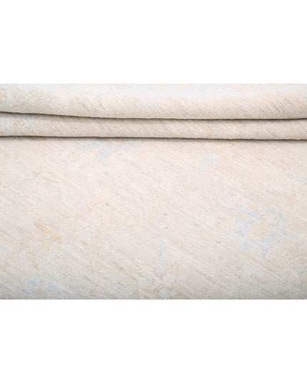 Oushak 8' 8" X 11' 3" Hand Knotted Wool Rug 8' 8" X 11' 3" (264 X 343) / Taupe / Wool