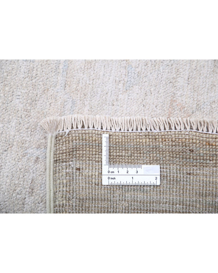 Oushak 8' 5" X 11' 10" Hand Knotted Wool Rug 8' 5" X 11' 10" (257 X 361) / Taupe / Wool
