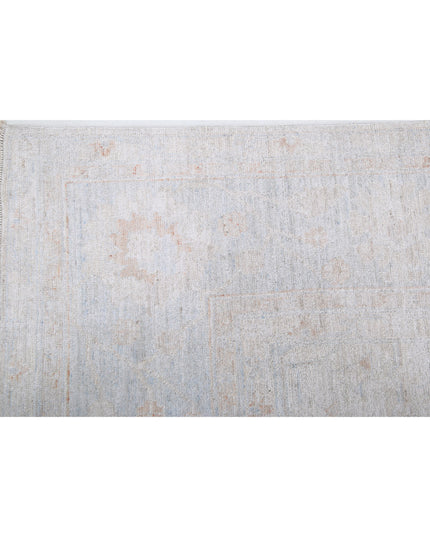 Oushak 8' 5" X 11' 10" Hand Knotted Wool Rug 8' 5" X 11' 10" (257 X 361) / Taupe / Wool