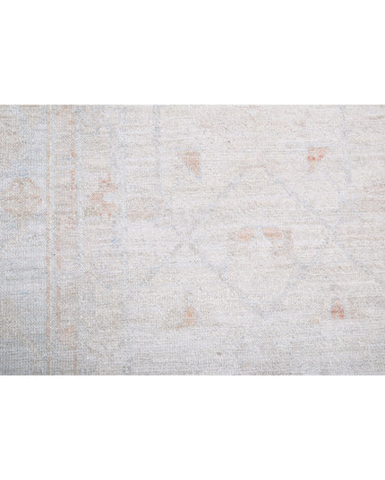Oushak 8' 5" X 11' 10" Hand Knotted Wool Rug 8' 5" X 11' 10" (257 X 361) / Taupe / Wool
