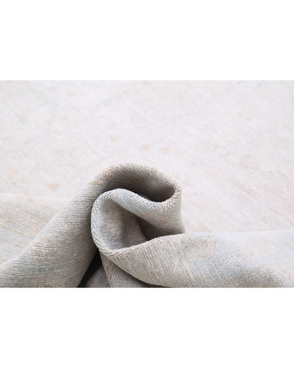 Oushak 8' 5" X 11' 10" Hand Knotted Wool Rug 8' 5" X 11' 10" (257 X 361) / Taupe / Wool