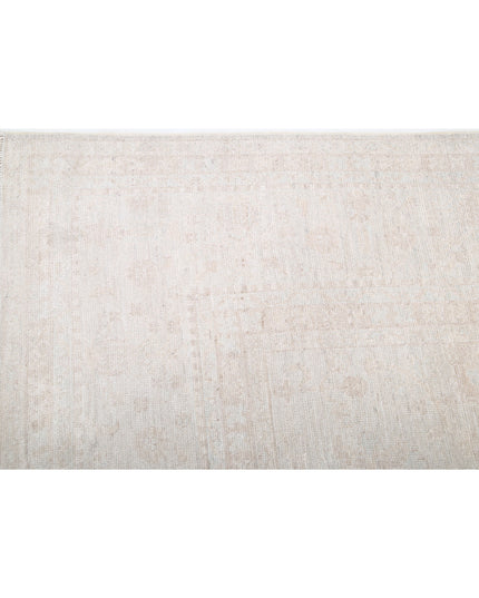 Oushak 9' 2" X 11' 5" Hand Knotted Wool Rug 9' 2" X 11' 5" (280 X 348) / Ivory / Wool