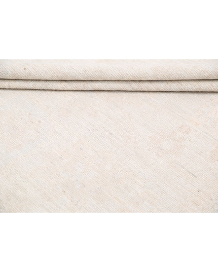 Oushak 9' 2" X 11' 5" Hand Knotted Wool Rug 9' 2" X 11' 5" (280 X 348) / Ivory / Wool