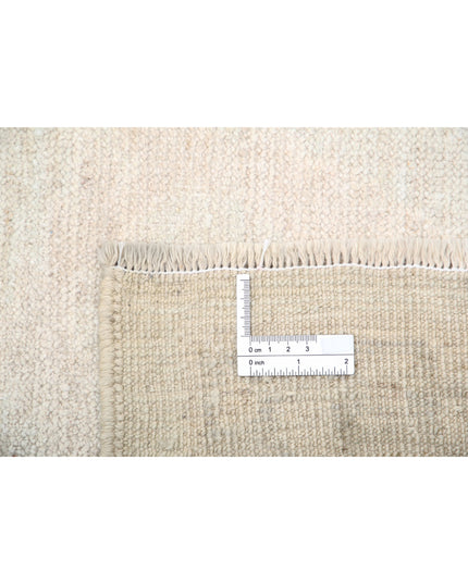 Oushak 9' 1" X 11' 9" Hand Knotted Wool Rug 9' 1" X 11' 9" (277 X 358) / Grey / Wool